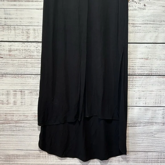 Alice + Olivia Kali TShirt Style Dress Lamb Leather Collar Small - Picture 6 of 17